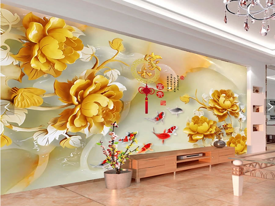 Tranh Decal 3D dán tường khổ lớn tại TP Vinh Nghệ An