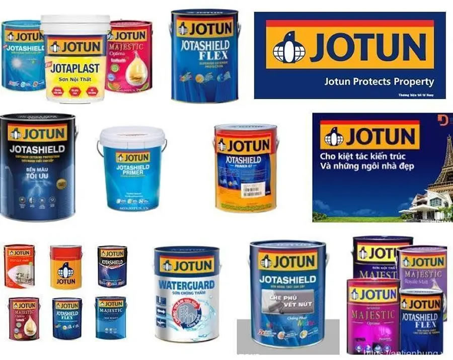 Địa chỉ, bảng giá Sơn Jotun Vinh Nghệ An